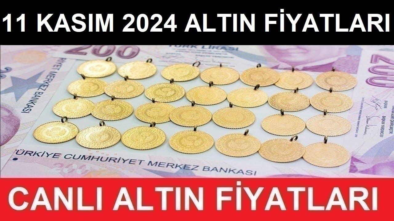 11 Kasım 2024 Altın Fiyatları: Gram Altın 2.950 TL!