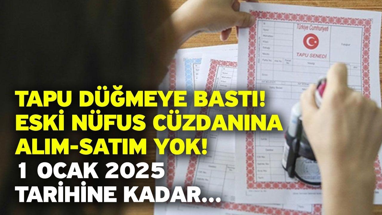 1 Ocak 2025'e Kadar Çipli Kimlik Kartı Zorunluluğu