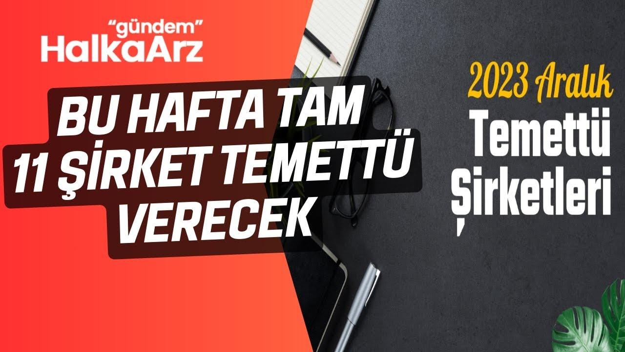 3 Şirket Bu Hafta Temettü Dağıtıyor!