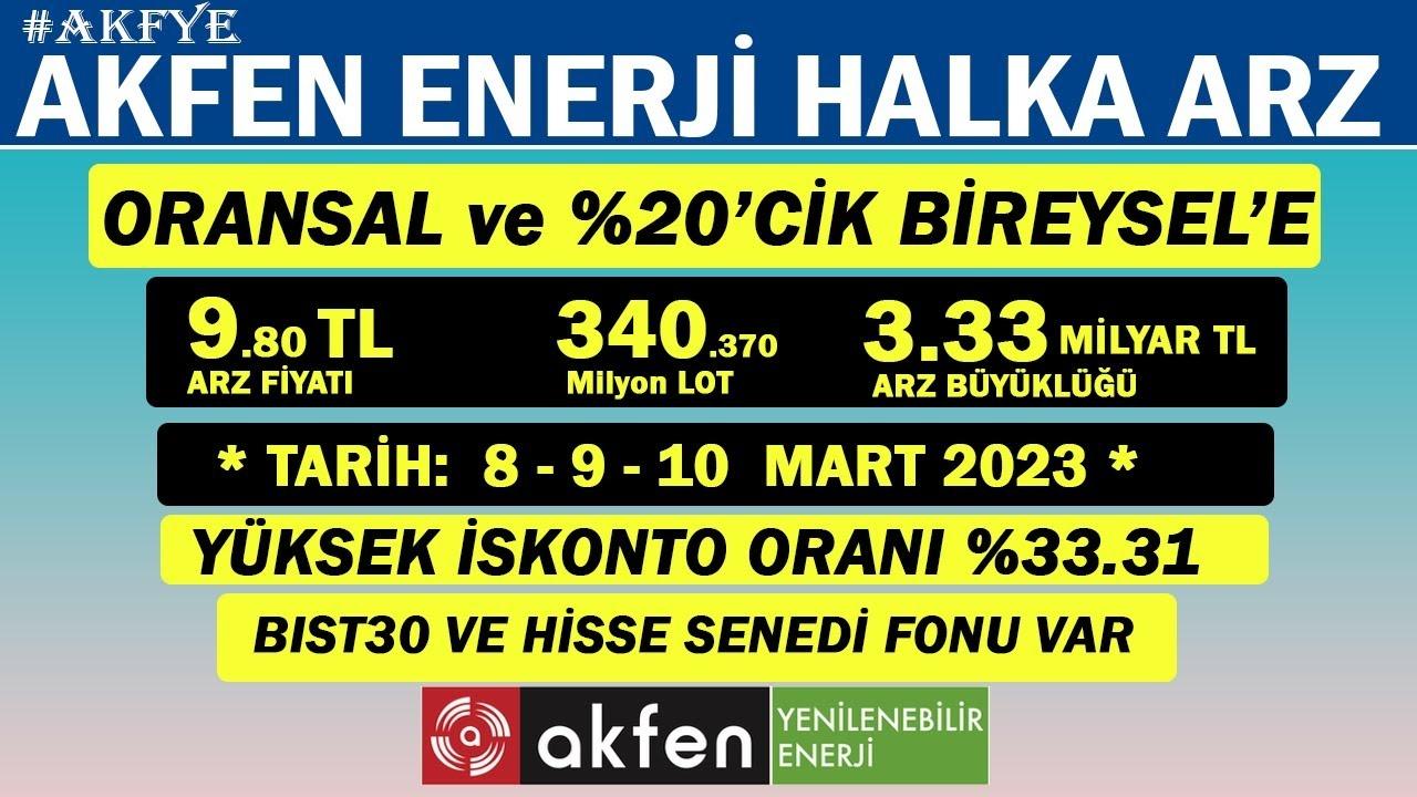 AKFYE Hisselerinde 181 Milyon TL'lik Toptan Satış