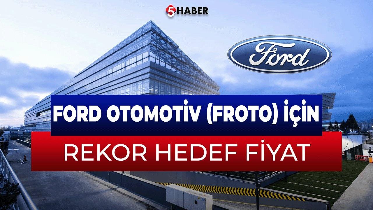 FROTO Hisse Hedef Fiyatı 5 Kurum Tarafından 1500 TL Üzeri Belirlendi