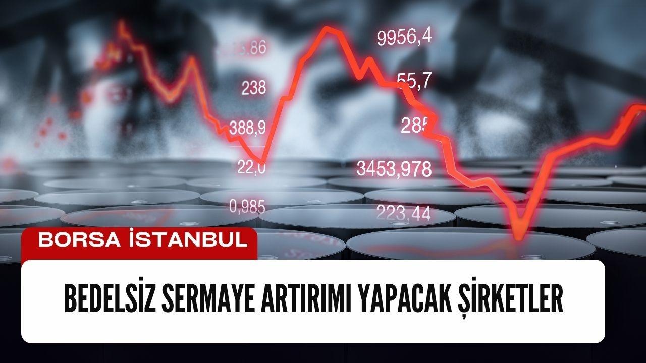 59 şirket 2024'te bedelsiz sermaye artırımı yapacak