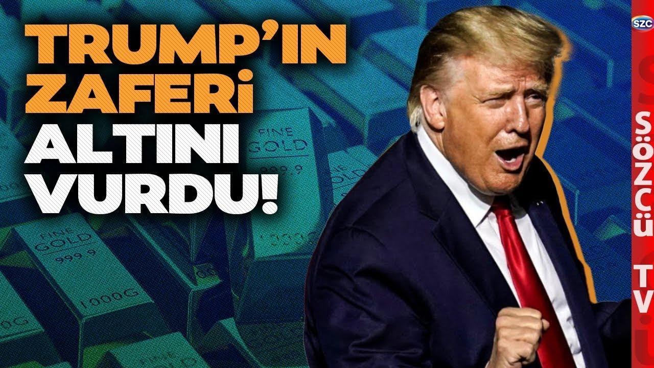 Altın Fiyatları Trump'ın Seçim Zaferiyle %5 Düştü: Tekrar Yükselir mi?