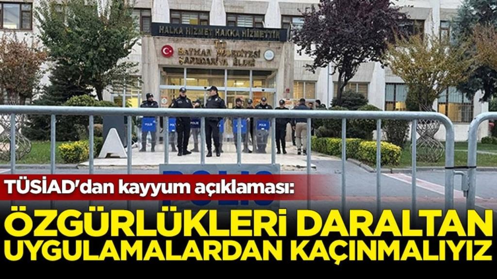 TÜSİAD: Özgürlükler İçin 7 Maddede Önemli Çağrı