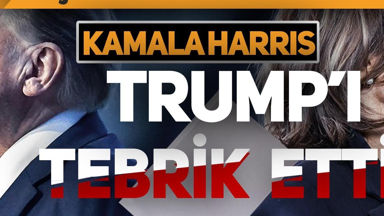 2024 Seçimleri: Harris, Trump'ı Tebrik Etti