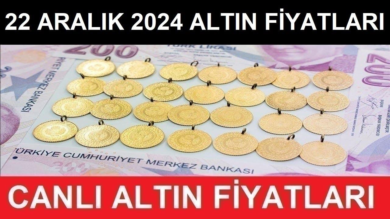 22 Aralık Altın Fiyatları: Gram, Çeyrek, Yarım Ne Kadar?