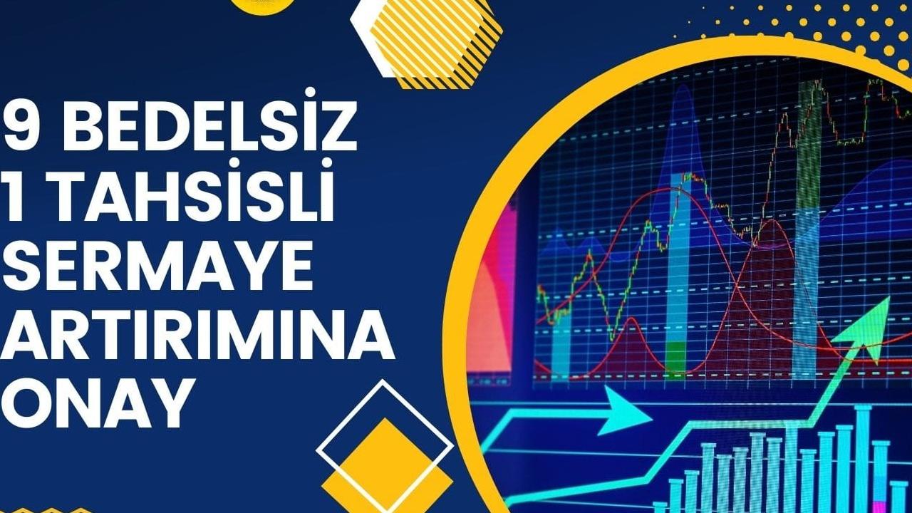 9 Şirketin Bedelsiz Sermaye Artırımı Tescillendi