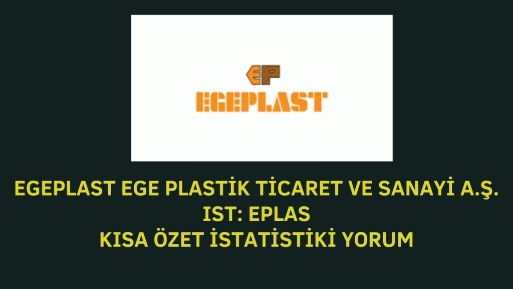 Egeplast'ta Yatırımcı İlişkileri Yöneticisi Görevinden Ayrıldı