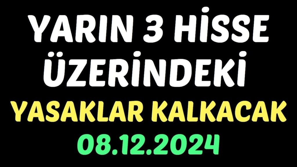 3 Hissede Kredili İşlem Yasağı Kalkıyor