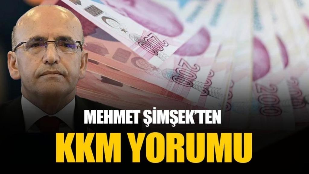 KKM Stoku 1,1 Trilyon Liraya Düştü: Bakan Şimşek Açıkladı