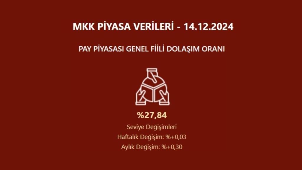 Hisse Senedi Piyasası Fiili Dolaşım Oranı ,90'a Düştü