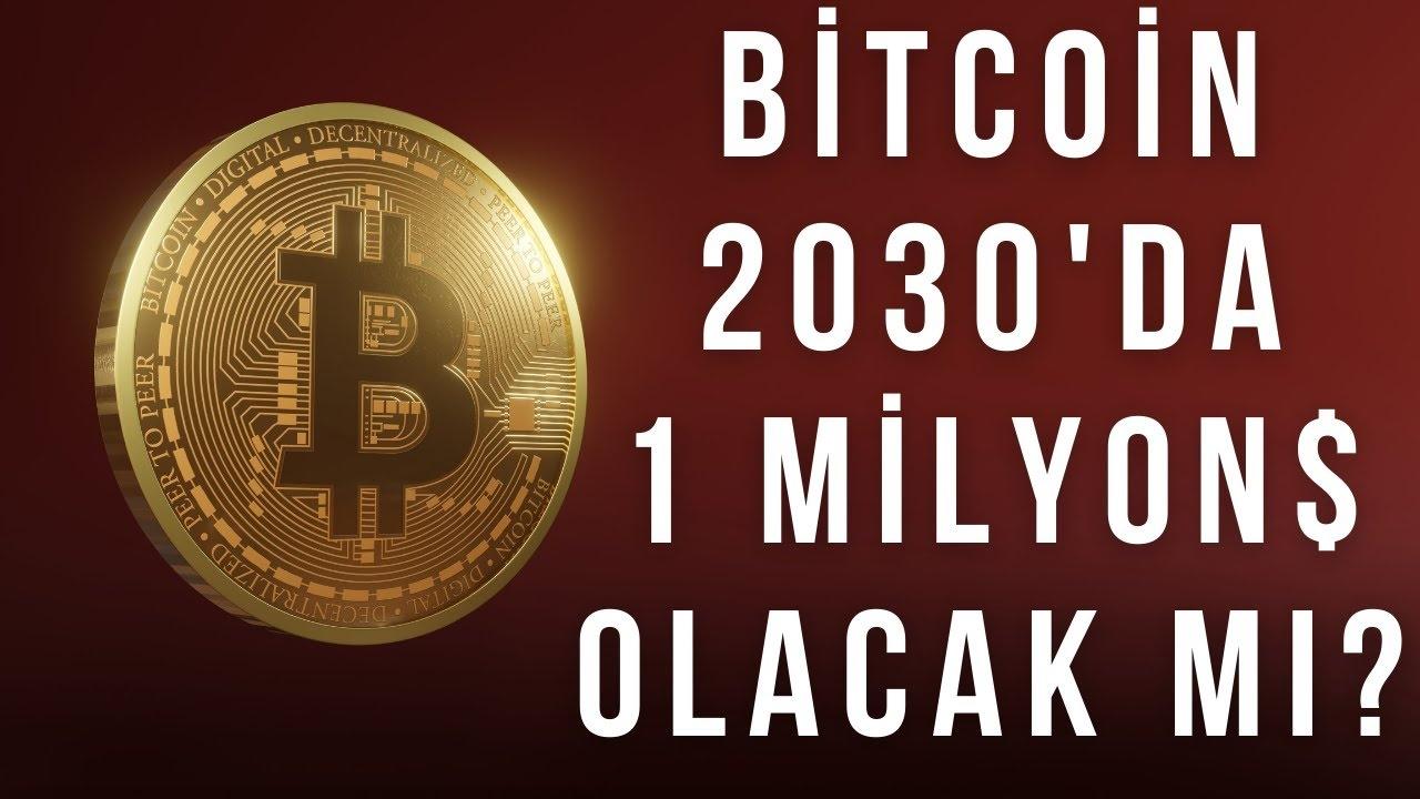 Bitcoin 2030'da 1 Milyon Dolar Olacak Mı? Fiyat Tahminleri